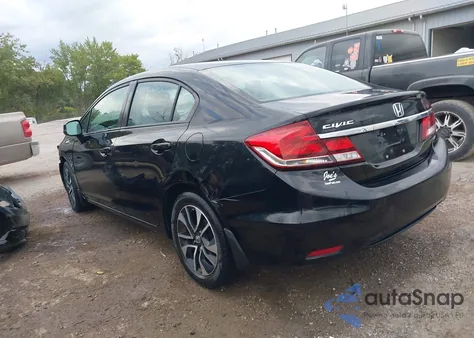 2013 Honda Civic Exl из США, поврежденный, VIN 19XFB2F90DE034264